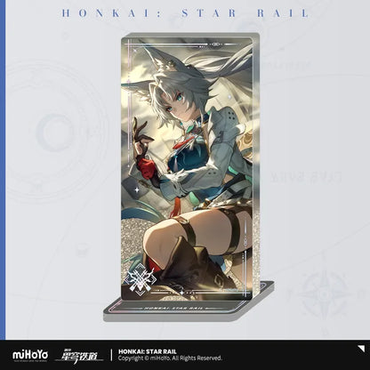 Sunsyea Honkai Star Rail Official Merch miHoYo Original Authentic Light Cone Series Acrylic Quicksand Ornament Himeko Seele