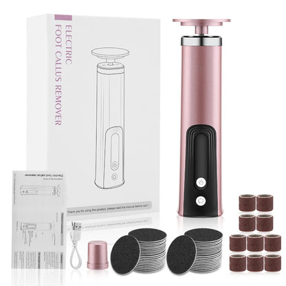 Foot Care Tool 2-in-1 Foot and Hand Electric Care Tools,Polish and Smooth,Shine Toenails Electric Callus Remover Pedicure File