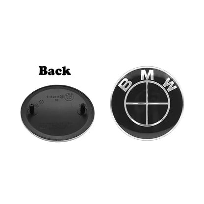 For BMW E39 E46 E87 E60 E90 Ac E30 E36 G20 74mm82mm Hood Emblem Car Front Bonnet Logo Trunk Cover Badge Auto sticker Accessories