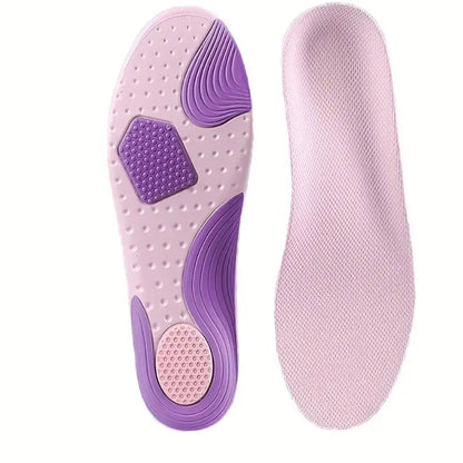 1 Pair Men and women EVA Arch Support Sports Insoles Lightweight Comfortable for Basketball Running Sports Breathable Insole