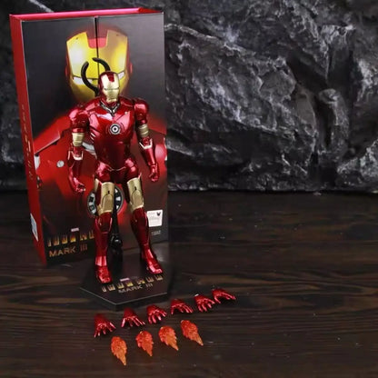 ZD Toys Iron Man Action Figures (Models: MK1-MK10,MK9, MK12, MK14, MK15, MK18, MK28, MK38, MK40, MK42, MK43,MK46 7-Inch, etc