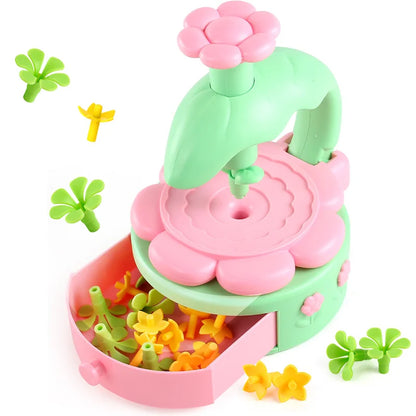 Flower Bouquets Toys DIY Craft Kits Toys for Kids Handmade Flowers Market Toy Girls Christmas Birthday Gift
