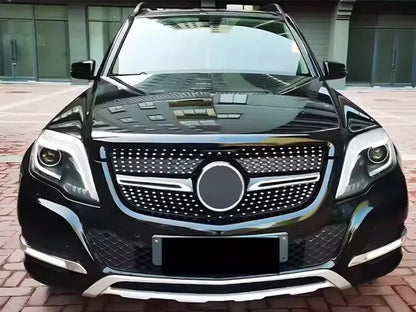 2013 To 2015 for Mercedes-Benz GLK Class X204 GLK260 GLK300 GLK350 Front Bumper Grille Racing Grill Hood Mesh Diamond Style Grid