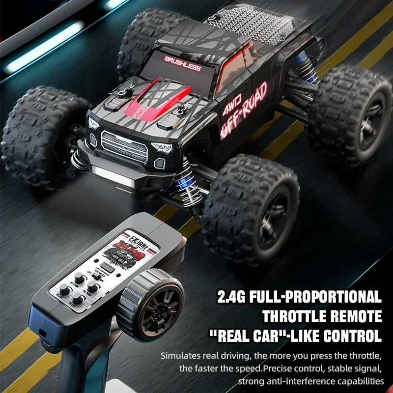 JHD For 2025 New Orignal JJRC C8811 Brushless Motor 4×4 Powerful Power  2.4g Frequency High Speed  C8811 Off-Road Model