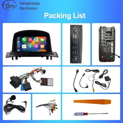 hangmanjia Android13 Car Radio for Renault Megane 2 2002 - 2009 Multimedia Video Player GPS Wireless Carplay Auto DSP Stereo DVD