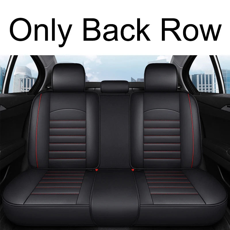 Full Coverage Pu Leather Car Seat Covers for AUDI All car models A3 Sportback A1 A4 A5 A6 A6L A7 A8 A8L Car Accessories