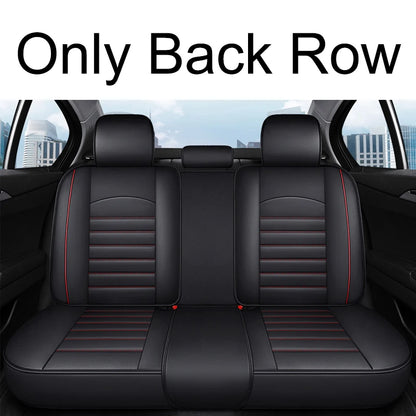 Full Coverage Pu Leather Car Seat Covers for AUDI All car models A3 Sportback A1 A4 A5 A6 A6L A7 A8 A8L Car Accessories