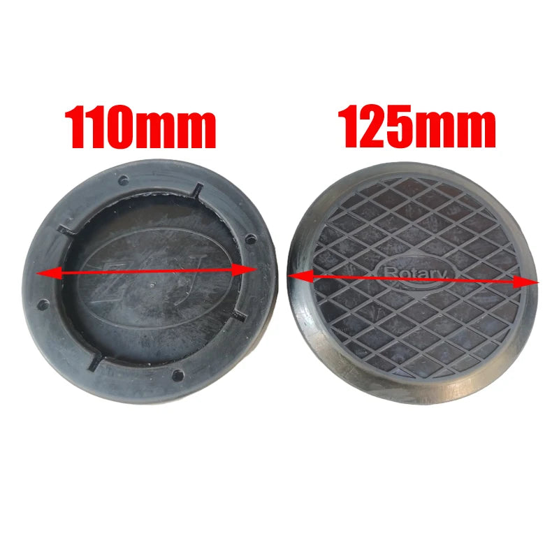 125mm Universal Car Rubber Jack Pad  Protector Hydraulic Ramp Trolley Jack Adapter for Pinch Weld Side Lifting Disk Jacking Tool