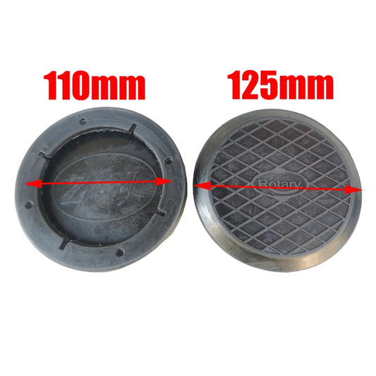 125mm Universal Car Rubber Jack Pad  Protector Hydraulic Ramp Trolley Jack Adapter for Pinch Weld Side Lifting Disk Jacking Tool