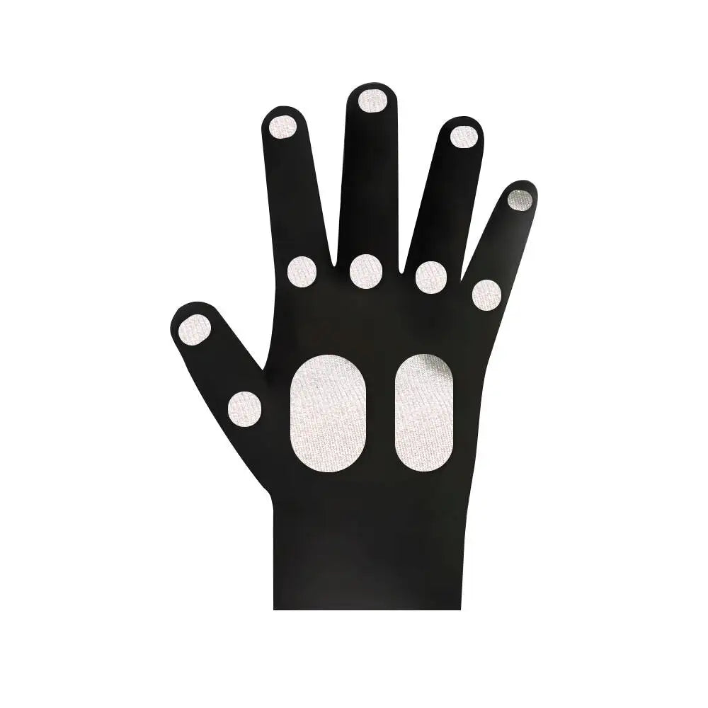 Skin Firming EMS Gloves Rechargeable Cordless for Body Facial Massage Microcurrent Toning Adjustable Intensity Wave Pattern Mode