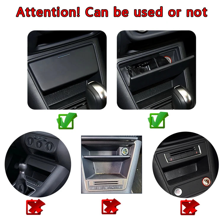 LOYEUANR Car Charger for VW Tiguan Prototype / Golf Plus Cigarette Modified Quick Charging for iPhone Xiaomi HUAWEI Mobile Phone