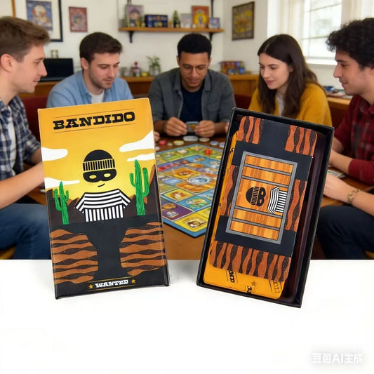 2026 Hot Bandido Bandida Board Game 1-4 Players Strategy Puzzle Card Game For Kids & Adults Party Family Fun Strategy Game