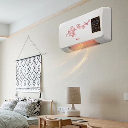 Wall Mounted Heating Machine Waterproof Time Setting Small Air Conditioner CN Plug 220V