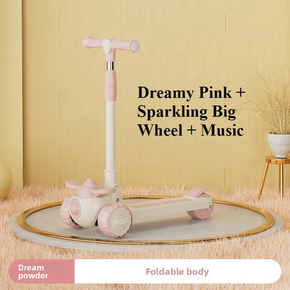 5-in-1 Toy Scooter for Boys and Girls–Children’s Scooter, Ideal for Developing Children’s Balance