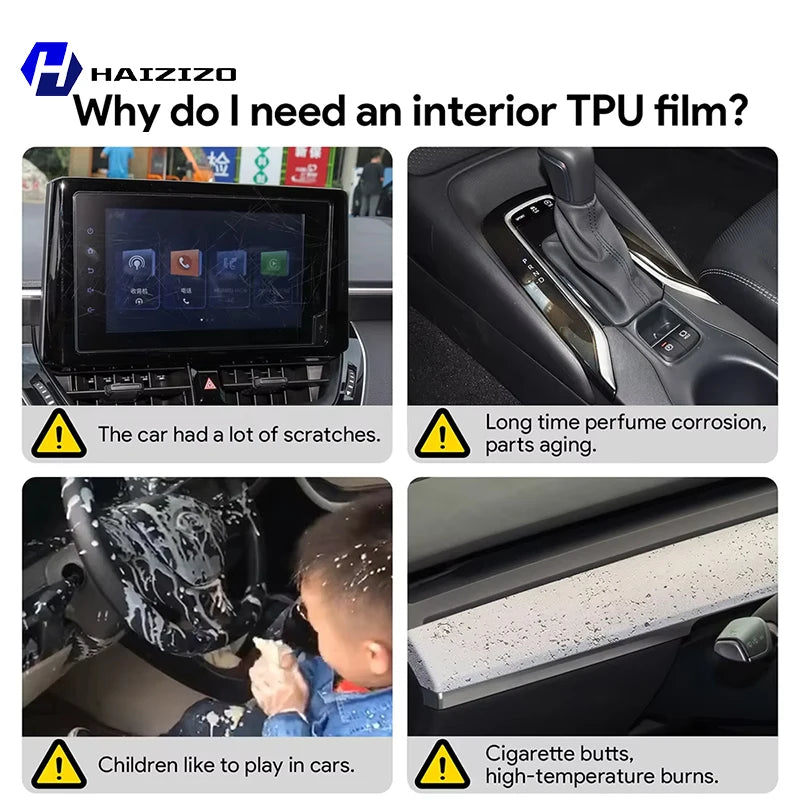 For BYD Sealion 5 DM-i 2025-2026 interior Matte Screen Protector console GPS Navigation LCD screene TPU film Scratch resistant