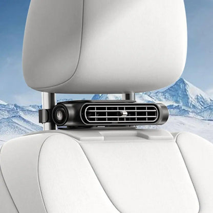 Car Seat Fan USB Charging High Power Backrest Pillow Car Fan Auto Summer Supplies Cooling