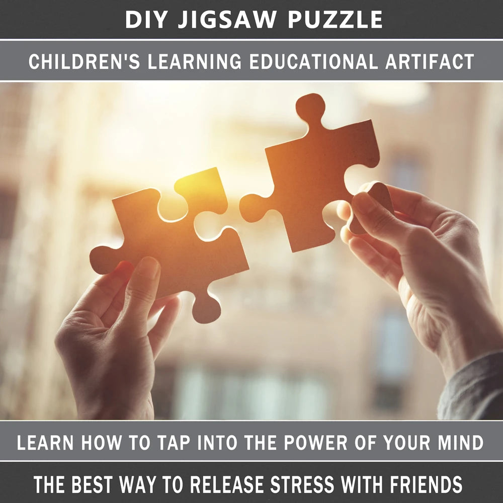 Dragon Ball Anime Jigsaw Puzzles 1000Pcs Wooden Puzzle Adults Fun Educational Games Brain Teaser Toys for Kids Family Table Game