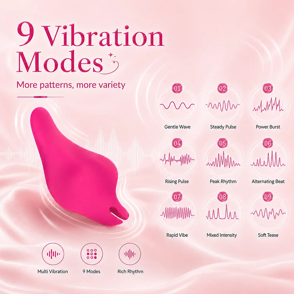 LEVETT 9 Modes Low Noise Wearable Vibrator for Women Silicone Clitoral Stimulator Bluetooth APP Remote Control Couples Sex Toys