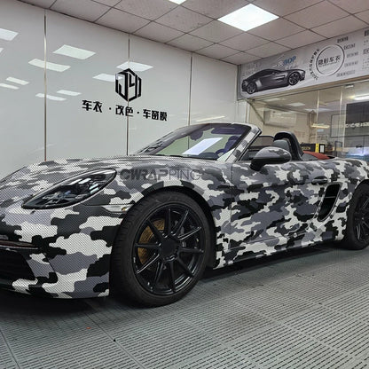 Camouflage Printing Car Wrapping Sticker Waterproof Automotive Vinyl for Motorcycle Self-adhesive Car Decals and Graphics Wrap