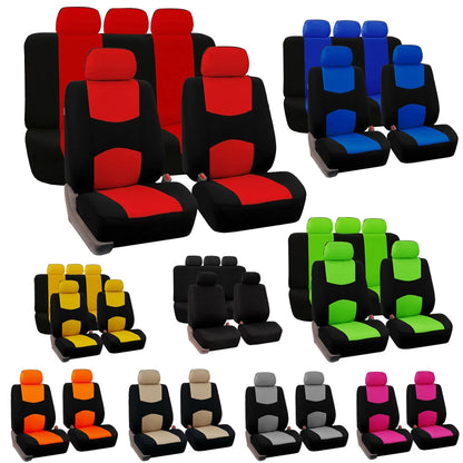 Fabric Car Seat Covers For MAZDA CX-3 CX-5 CX-7 CX-9 BT50 MX-5 MX-5 Miata RX8 Tribute Mazda 3 5 6 7 Auto Seat Protector Covers
