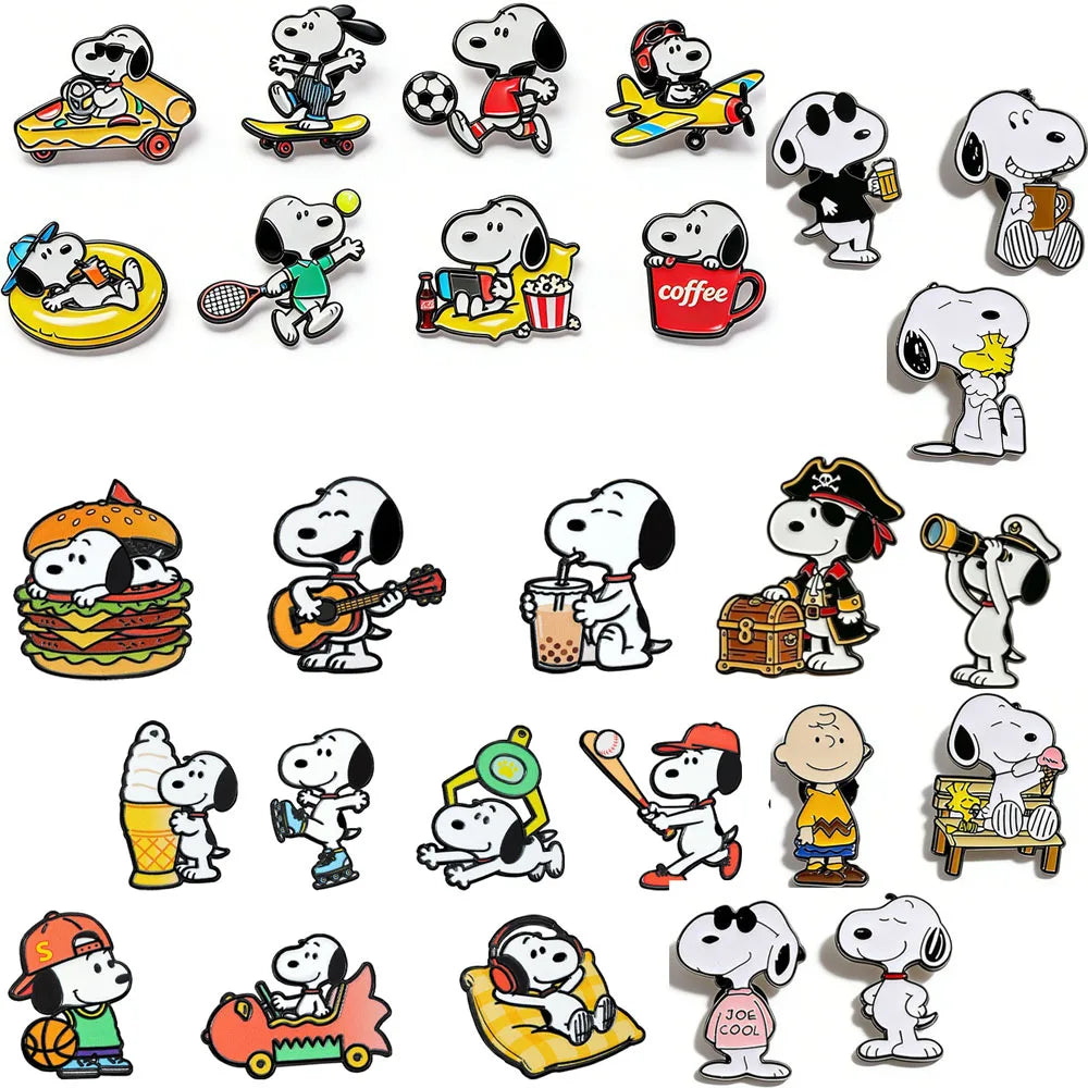 Wholesale Anime Custom Brooches Enamel Pins Cartoon PCS Lapel Badges Animal Funny Jewelry Gifts for Kids Friends