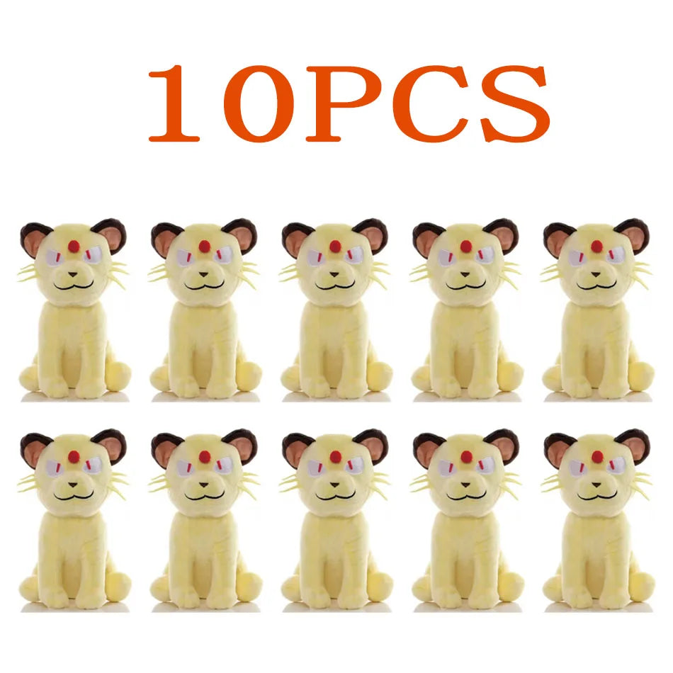 10pcs Pokemon Official Plush Toy - Charmander, Squirtle, Pikachu Plush, Bulbasaur Stuffed Animal Toy, Pokemon Doll Birthday Gift