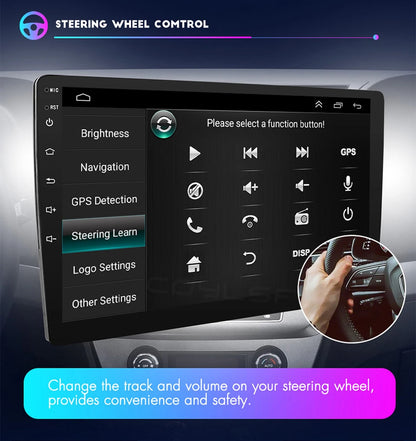 Carplay Android Auto for Toyota Corolla E140/150 2006 2007-2013 Multimedia Automotive Subwoofer Autoradio Android DSP 4G