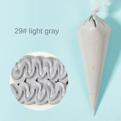 Creative Imitation Cream Glue Fake Whipped Clay Glue Soft Clay with Nozzle Clay Glue Cream in Bags 100g Cream Gum DIY Hair Clip