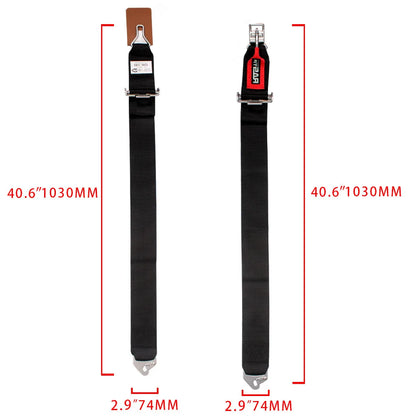 Cross-border car modification supplies, bumper car racing belt, two-point kart simple seat belt