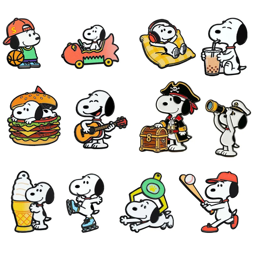 Wholesale Anime Custom Brooches Enamel Pins Cartoon PCS Lapel Badges Animal Funny Jewelry Gifts for Kids Friends