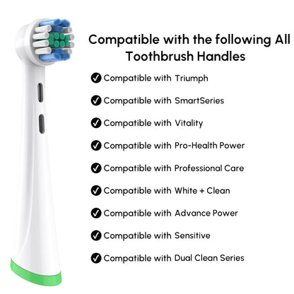 NEW 2/4/8 pcs Toothbrushes Head, Compatible with Oral B iO 2/3/4/5/6/7/8/9/10 Series Electric Toothbrush Replacement Brush Heads