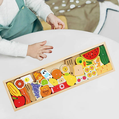 Fine Motor Skills Balance Game, Wood Stacking Block logical Hands on Skills