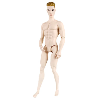 High Quality Adonis 1/6 Jointed DIY Movable Nude Naked Doll Body 12" Muscle FR Boy Doll BJD Dolls Kids Toys Gifts