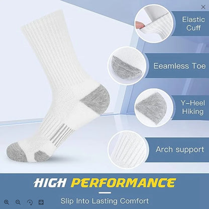 Men's 10/30 Pairs Running Socks Set Soft Comfortable Summer Sweat Wicking Breathable Sports Socks for Basketball And Active Life