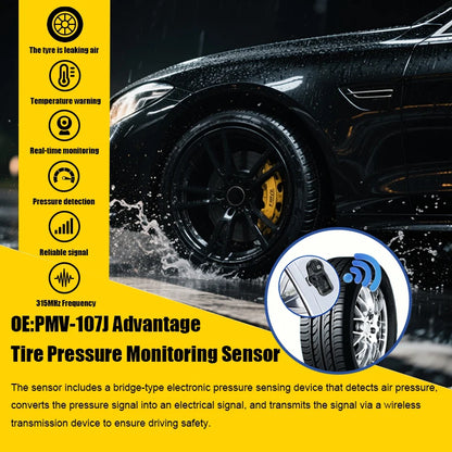 1/4PCS Tire Pressure Monitoring Sensor TPMS PMV-107J For Toyoto Camry Corolla RAV4 Land Cruiser Lexus Compatible With 4260733021