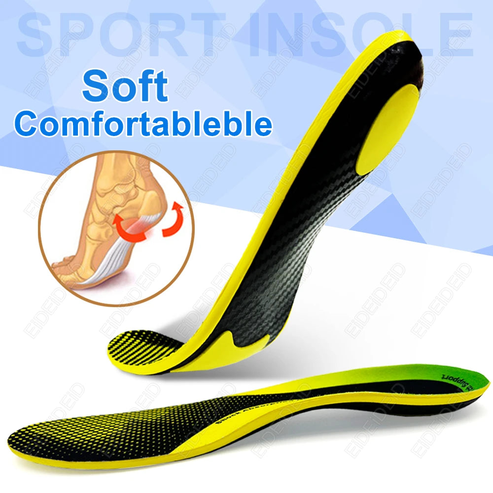 Outdoor Foot Sports Carbon Fiber Insoles Shock Absorption high Elasticity Full Palm Foot Protection Midsole Plate Insoles Unisex
