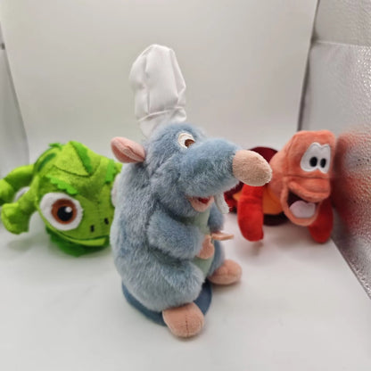 17cm Ratatouille Chameleon Plush Magnetic Sebastian Shoulder Plush Toy Kawaii Plush Stuff Toys For Friends Birthday Giftcm