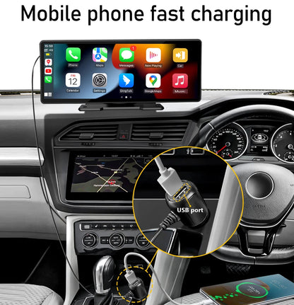 10.26” QLED Screen Universal autoradio MP5 Car Radio MultimediaI  WIFI Wireless Carplay Android Auto for Apple Or Android