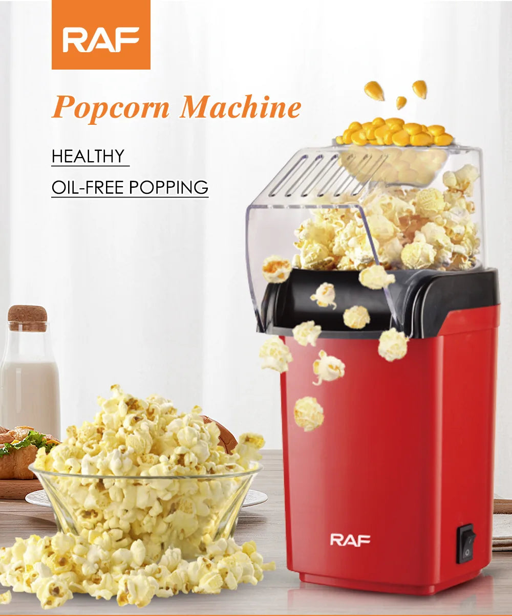 220V Popcorn Makers Mini Popcorn Machine Electric Household Appliance Machine Fully Automatic Popcorn Machine For Home Kitchen