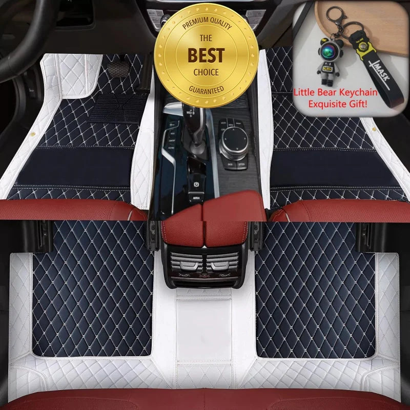 Customized Fit for Foton Tunland V7 Car Floor Mats Car Accessories Tailored Waterproof Auto Carpet Mats Left/Right-hand Drive