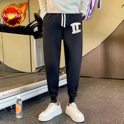 Trousers Gray Cotton Joggers Alphabet Man Sports Pants Essential Cool Comfortable Elegant Clearance Sale Y2k Sweatpants for Men