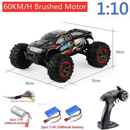 80KM/H Brushless RC Racing Car Metal Alloy 200M Distance Racing Buggy off Load Climbing RC truck Shock Absorption Vehicle RC car