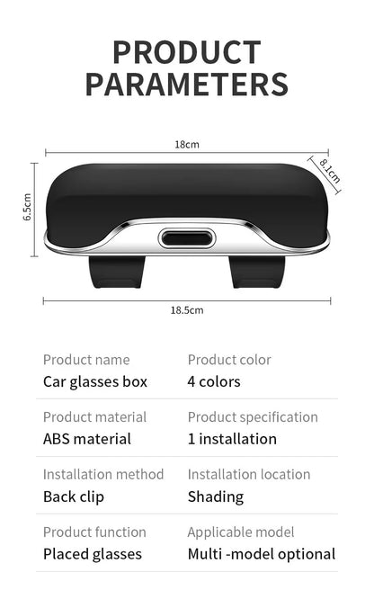 Chery Jaecoo J7 Phev 5EV J6 7 J5 J8 ICAR grill Logo Key Cover Accessories Car Visor Sunglasses Glasses Case Clip Box