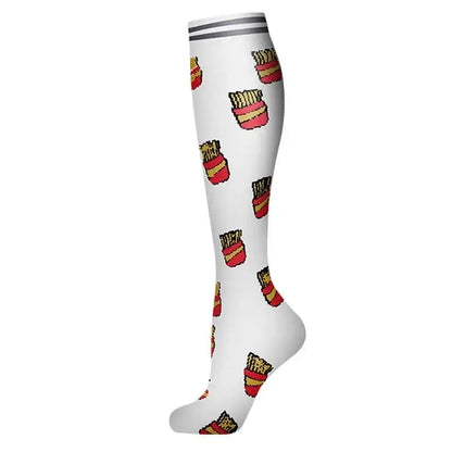 New Compression Socks Varicose Vein Nurse Sports Running Calf Pressure Stockings Protect Bare Feet Support Gradient Pressure