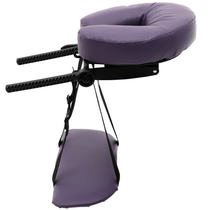 1 set Massage Headrest Pillow Face Bed Rest Ergonomic Neck Support Sponge Beauty Salon Cushion Head Bracket For Table Bolster