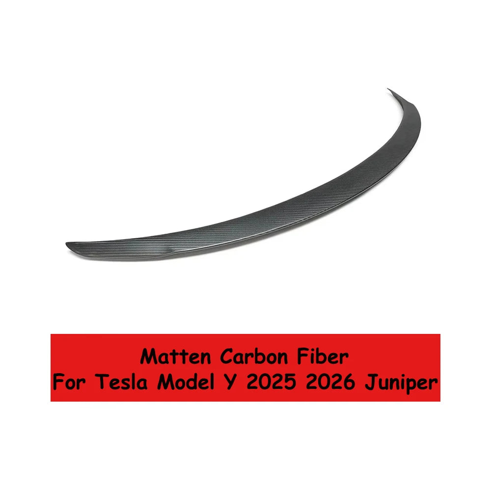 For Tesla  Model 3 Highland 2026 2025 High Performance Spoiler Model Y Juniper Real Carbon Fiber Original Trunk Wing Accessories