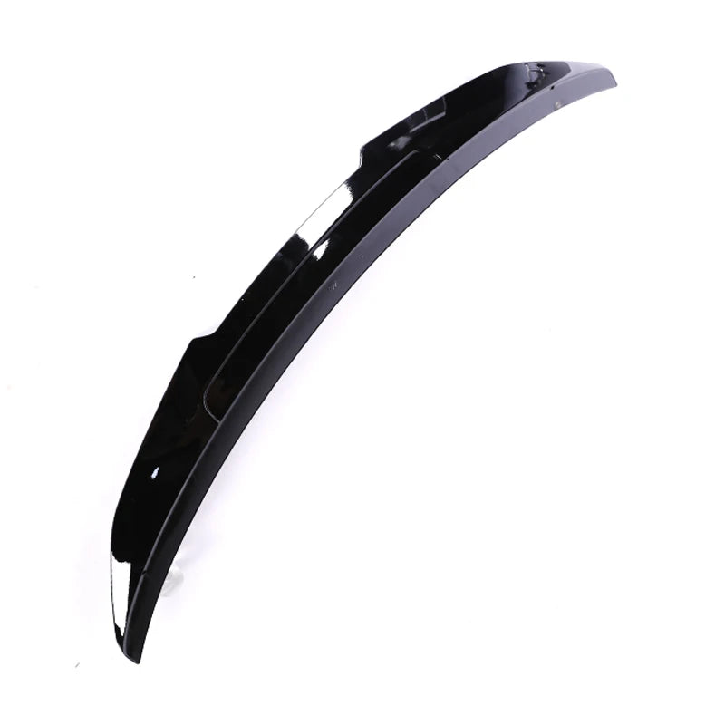 Rear Bumper Spoiler Lip For BMW 2 Series F22 F23 M2 F87 Carbon Fiber MP M4 PSM Style Roof Trunk Wing Tail 2014 -2021 Gloss Black