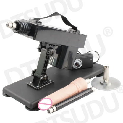 Female Sex Machine with Dildo and Masturbation Cup, Hands-Free G-Spot Clitoral Stimulation, Adult Sex Machine