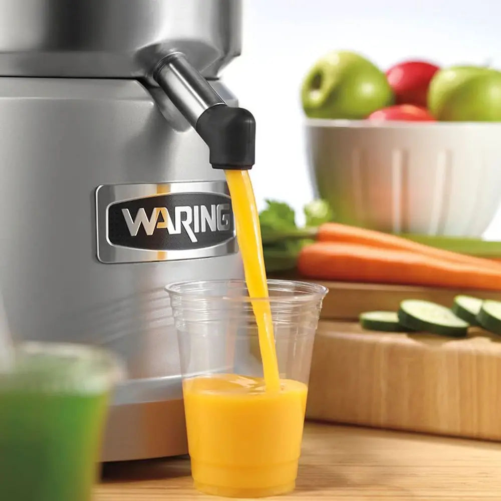 Commercial Products WJX80 120V 1.2HP HD PuEject Juice Extractor, Stainlsteel