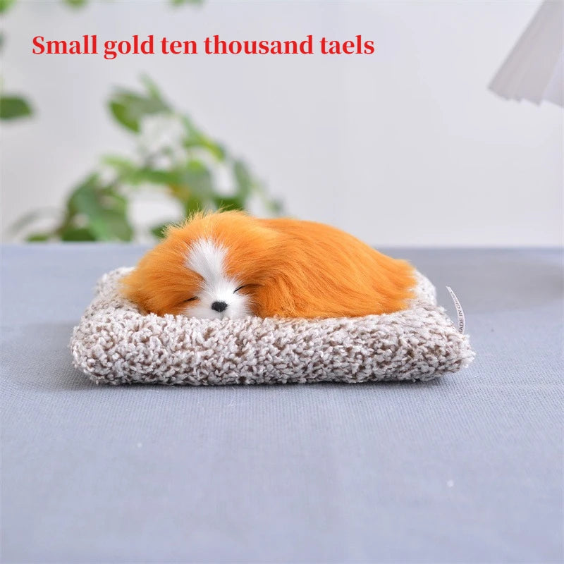 Car Activated Carbon Car Interior Decoration Simulation Dog Center Console Car Supplies Bamboo Charcoal Dog Doll Ornaments